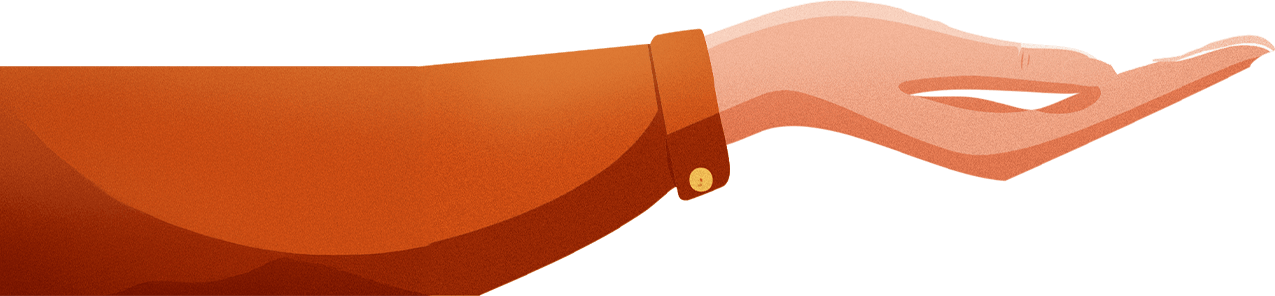 手のイラスト