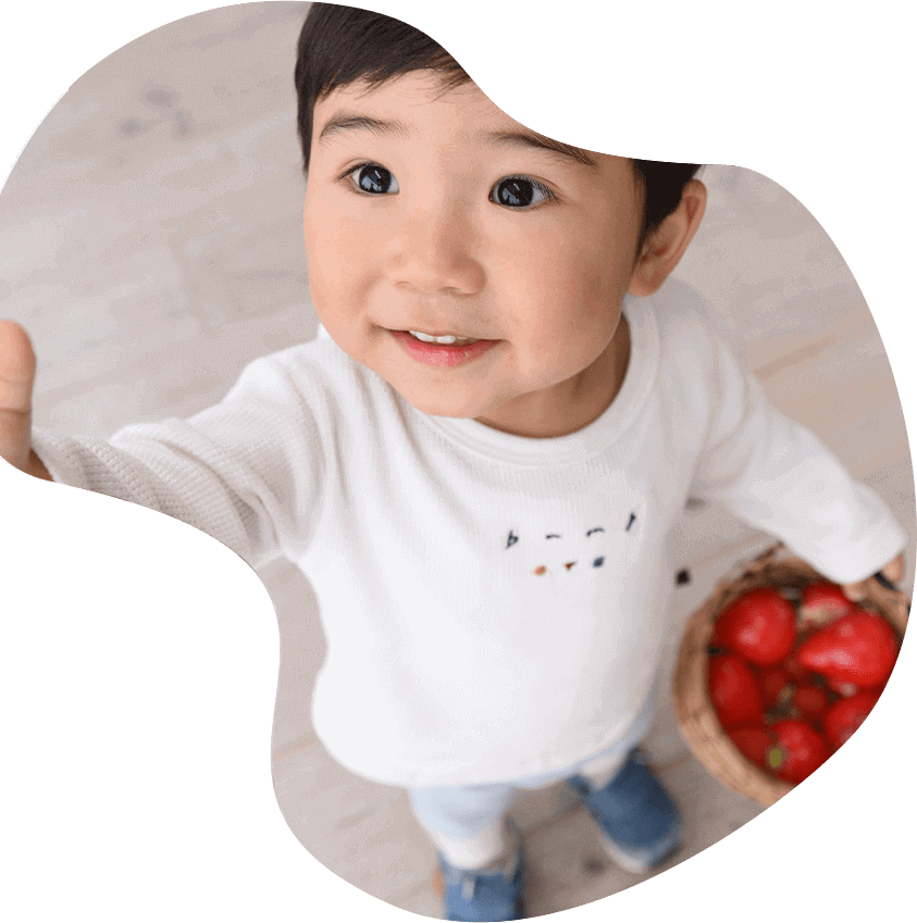男の子の写真